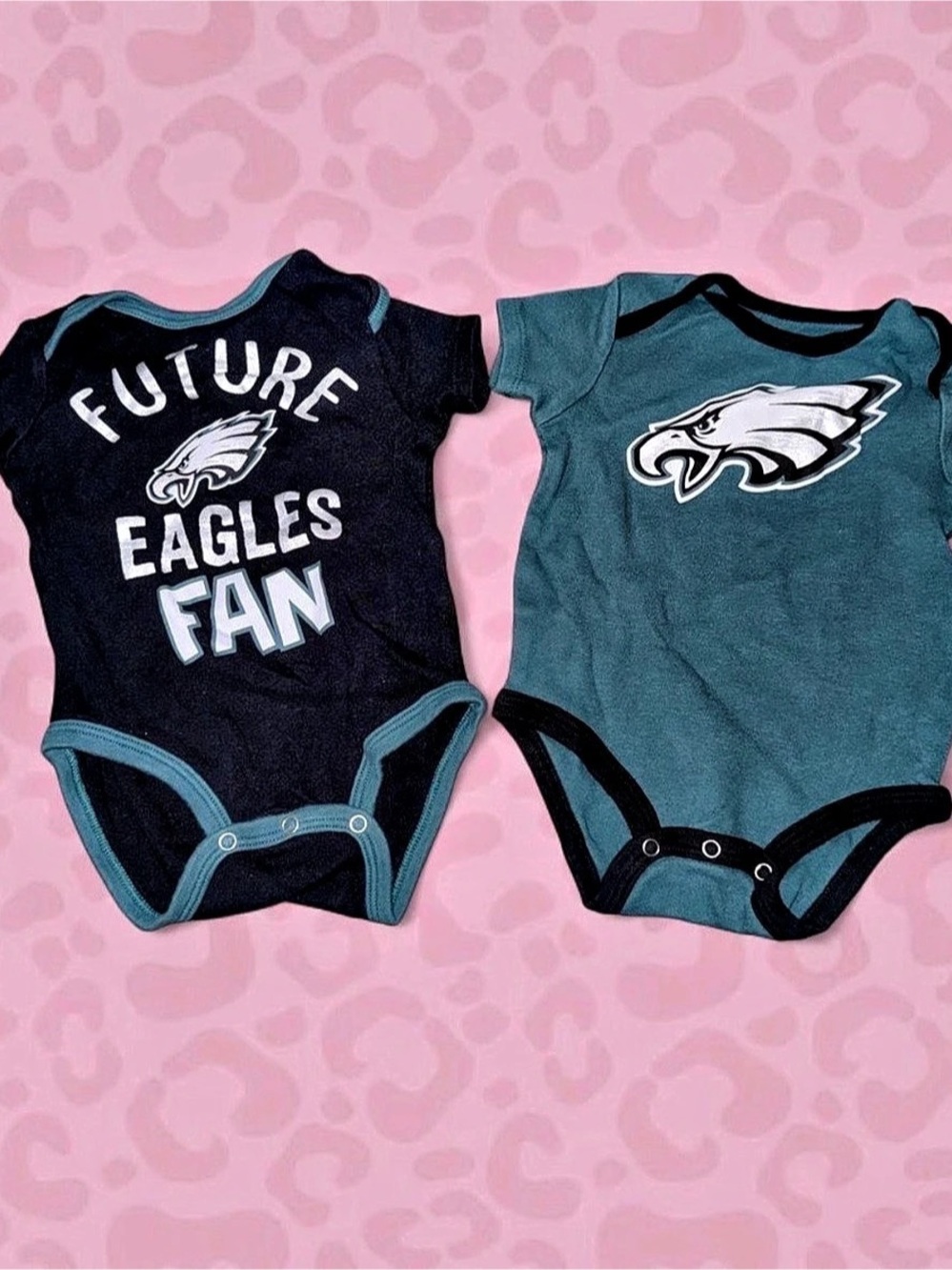 NFL Team Apparel Philadelphia Eagles Infant Bodysuit 2-Pack